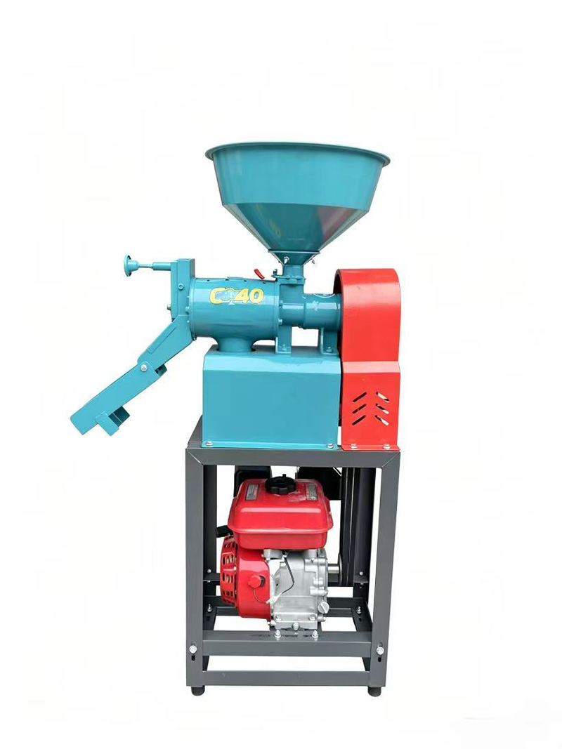 150kg/h Mini Pure Rice Milling Machine with Electric & Gasoline Dual Power