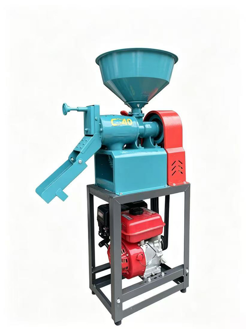 150kg/h Mini Pure Rice Milling Machine with Electric & Gasoline Dual Power