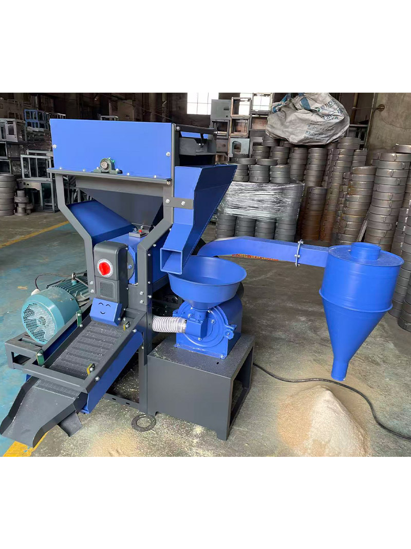 500kg/h High-Capacity Multi-Function Grain Mill with Stone Removal, Rice Milling & Corn Grinding