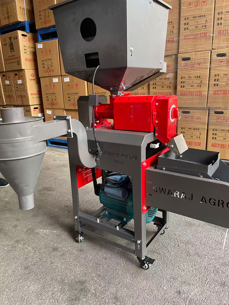 500kg/h High-Capacity Pure Rice Milling Machine with Electric & Gasoline Dual Power